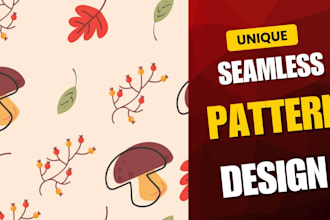 design unique seamless repeat patterns