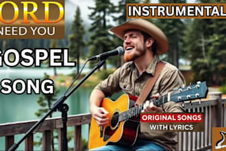 produce ghost instrumental to your christian music and gospel song