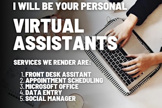 your virtual customer service representative and front desk support