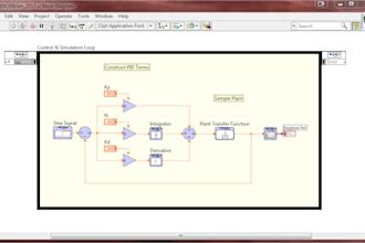 build labview projects and control systems