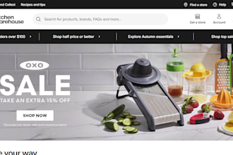 design kitchen utensils shopify store kitchen store appliances kitchen website