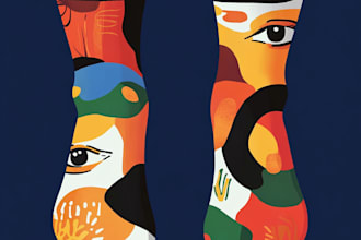 make unique socks design for your brand