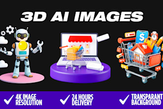 do generate ai image in 3d style