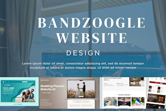music bandzoogle website, bandzoogle store and redesign bandzoogle website