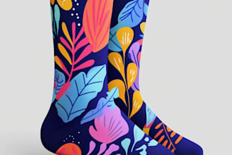 do unique socks design for your brand
