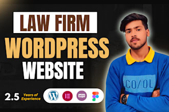 build a professional attorney, lawyer, and law firm wordpress website