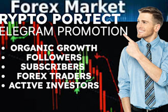 run telegram ads crypto telegram promotion hit 50m forex traders token promotion