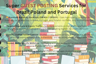 publish high quality guest post for poland brazil portugal