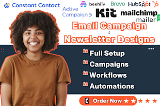 design convertkit kit newsletter mailchimp activecampaign constant contact brevo