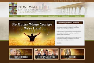 non profit website, charity website, ngo website, 501c3 website, church website