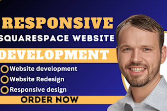 build squarespace website, redesign or design development squarespace website