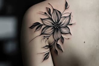 do your minimalist tattoo design in my art style