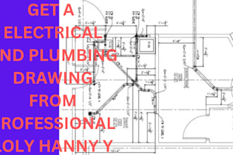 create electrical and plumbing drawing services for precise system design
