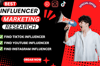 research instagram tiktok youtube email influencers for your brand growth