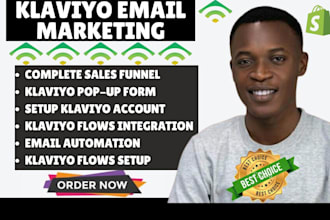 do klaviyo email marketing design flows campaigns mailchimp for shopify website