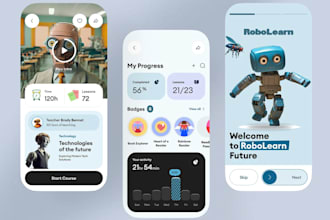 build online class app, distance learning app with website