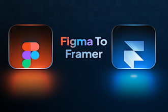 be your framer developer, develop framer website, figma to framer expert