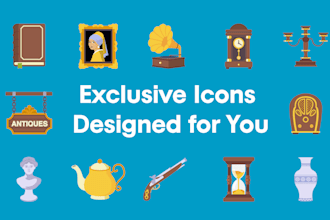 create unique icons in any style