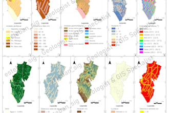 create gis maps and spatial analysis