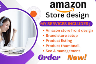 do amazon storefront design, amazon brand store, storefront design, amazon store