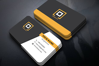 do professional, unique, and luxury business card design