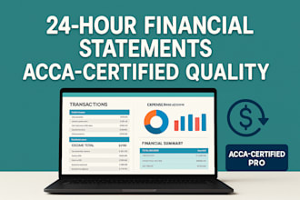 24 hour financial statements acca certified quality