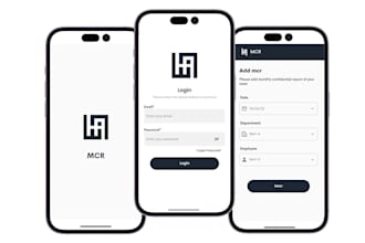 develop a full stack web app and mobile app