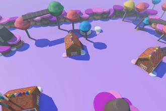 make you a candy land map for your roblox game