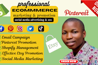 promote etsy shop, shopify marketing, ebay marketing to boost sales, etsy seo