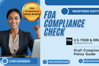 review your label for fda compliance