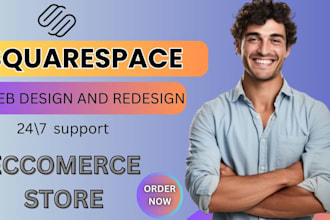 squarespace website design squarespace online store squarespace SEO optimization