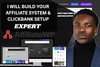 set up an automated affiliate program for your business and clickbank