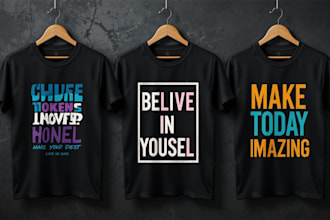 design you a t shirt mockup with your logo or your design