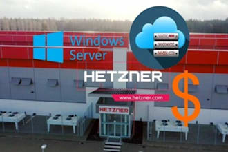 install windows on hetzner server
