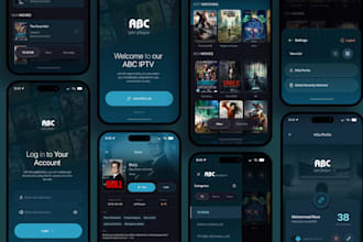 develop custom iptv app, m3u playlist app, vod app, smart TV app, live TV app