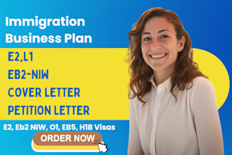 write your petition cover letter for eb1 and eb2 niw for immigration