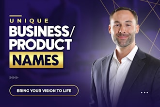 create unique business, brand, product names