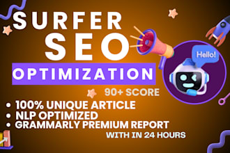 surfer SEO article using jasper or jarvis ai in 24 hours
