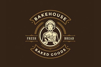 make bakery, catering, bbq, cafe, and restaurant logo