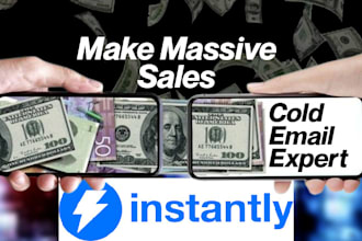 setup and manage instantly ai for cold email campaign outreach