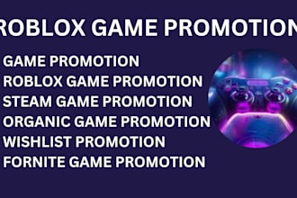 promote your roblox game on my stream