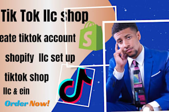 set up usa llc tiktok shop for non usa resident, tiktok shop seller center
