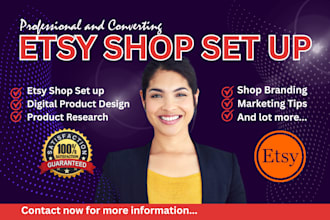 etsy digital products, etsy shop set up, etsy seo listing, etsy shop