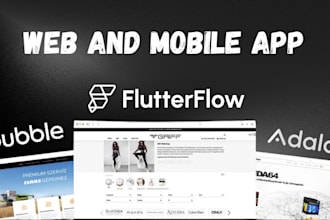be your bubble developer bubble io saas mvp marketplace adalo expert flutterflow