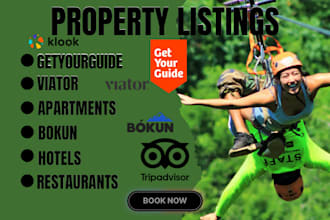 optimize and list on klook viator getyourguide bokun reizo