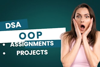 do oop,dsa assignments,node js developer backend rest api