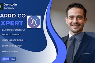 fix carrd website, carrd website design, carrd landing page design, event pages