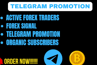 run telegram ads, forex promotion to 900k real forex trader, memecoin promotion