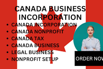 help you incorporate your business in canada non profit UK charity US non profit