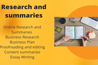 do research, summary writing, case study analysis, apa paper, and assignment